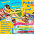 Demonwer 6 Set Pcs Giant Inflatable Crayon Pencil Large Blow Up Pencil Multicolor Crayon Balloon Prop Kit for Back