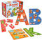 SYNARRY Wooden Alphabet Puzzles for Kids Ages 3-5, ABC Learning for Toddlers