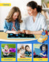TEKFUN LCD Writing Tablet Doodle Board - 16 Inch Colorful Drawing Pad for Kids, Blue