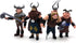 Toysvill Vikings Action Figures - Hiccup, Astrid, Stoick, Gobber, Snotlout, Fishlegs, Tuffnut & Ruffnut (Set of 8)