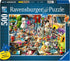 Ravensburger The Dog Walker Large Format 500-Piece Jigsaw Puzzle | Unique Softclick Technology | Dean MacAdam's Artwork