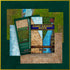 Game Knights Game Knight Encounters Map Mat, Double-Sided Gloss Laminated Dry Erase Battle Map for Roleplaying