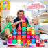 Magnetic Tiles for Kids, 3D Magnet Blocks Building Toys, Preschool Stacking Blocks STEM Toys for Toddlers Ages 3-12