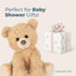 Bearington Curlie Plush Teddy Bear Stuffed Animal, 10.5 Inch