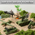 Army Toys Military Soldier Action Figures Set with Green Army Men, Rowboats, Motorcycles, and Accessories for Boys