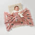 100% Summer 40x30in Baby Blanket Cotton Soft Cooling Receiving Swaddle Blankets for Boy Girl-Pink Dachshund Puppy Dog