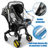 Vaxaape Car Seat Rain Cover,Food Grade EVA,Universal Baby Stroller Accessory for Infant Car Seat Stroller,Waterproof