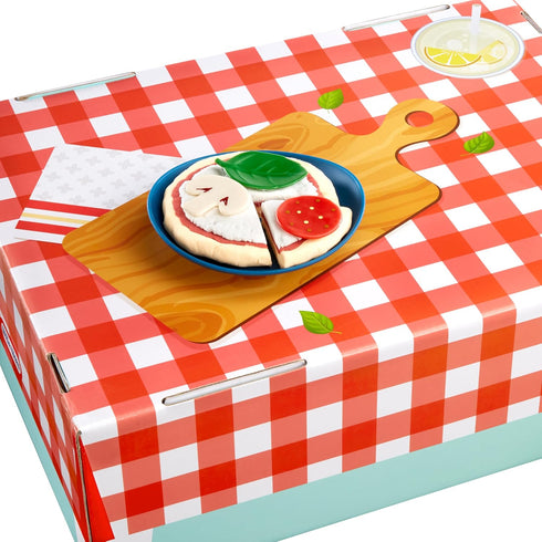 18+ 3+ Little Tikes Creative Chefs Pizza Kit with Special Make-It Mix Play Sand, Accessories, Realistic Pretend Play