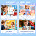Counter Playset 2 3 4 5 6 Wooden Ice Cream Toy, Ice Cream for Kids, Toddler Pretend Play Kitchen Accessories