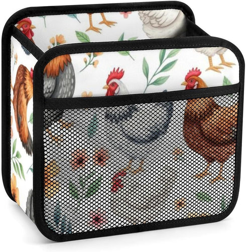 PPIKTC Spacious Hanging Auto Seat Organizer with Ventilated Mesh Pockets for Wet Wipes