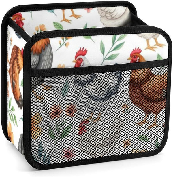 PPIKTC Spacious Hanging Auto Seat Organizer with Ventilated Mesh Pockets for Wet Wipes