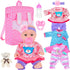 ebuddy 12 inch Baby Doll and Accessories-Reborn Baby Dolls Real Life Baby