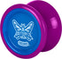 Duncan Toys Butterfly XT Yo-Yo with String, Ball Bearing Axle and Plastic Body, String Trick Yo-Yo, Purple with Blue Cap