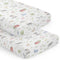 Sweet Jojo Designs 2-Piece Baby Crib Sheets Set (Farm Animals) for Boys