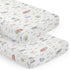Sweet Jojo Designs 2-Piece Baby Crib Sheets Set (Farm Animals) for Boys