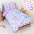 TinyPalsa Butterfly Toddler Bedding Set, 4-Piece Comforter Set for Girls and Boys,