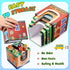 Community Baby Stacking Toys for Toddlers, Magnetic Wooden Cars & Garage Sorting Helpers Preschool Educational Learning