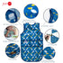 Joyo roy Mess Proof Baby Bibs - Waterproof Toddler Bibs for Boys 2-4 Years, Soft Machine Washable Feeding Smock