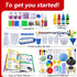 300+ Set UNGLINGA Experiments Science Kit for Kids | S.T.E.M Educational Toys with Lab Manual | Volcano, Crystal