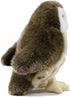 Ice King Bear Owl Stuffed Animal, Cute Plush Toy with Luminous Eyes, 10 Inches