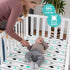 Pack 2 Pack Set, n Play Sheets, BROLEX Mini Crib Sheets,Stretchy Portable Fitted Playard Sheet Convertible Playard
