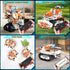 QHECTTY 5in1 689 Set 6 7 8 9 10 11 12+ STEM Robot Building Toys for Kids, Remote & APP Controlled Robot Car Tank STEM