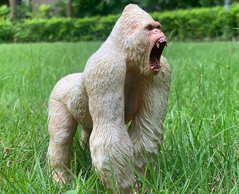 Gorilla King Kong Action Figure - Rampage Gorilla Fight Mode Solid Wild Animal Figurines for Role Playing