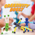 Boxgear 4 Pieces LED Shape Changing Robot Toy, Telescopic Pop Tubes Fidget Toys for Girls and Boys