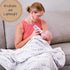 100% 6 47"x 47", LollyBanks Muslin Baby Blanket Organic Cotton, Muslin Quilt Lightweight, Toddler Blanket for Boy