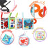 Baby Books Toys Gifts, Touch and Feel Cloth Crinkle Books for Babies, Early Learning Toys, 4 PCS