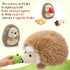 Set, 4 16" MaoGoLan Magnetic Hedgehog Plush Toys Family Mama & Baby with Fruits - Soft Stuffed Animals for Imaginative