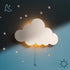 Tip perk Floating Cloud Wall Lamp for Baby Nursery | Cute Floating