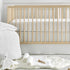 Set 100% Levtex Baby - Cloud Muslin Sheet Crib Fitted Sheet - Fits Standard Crib and Toddler Mattress - Solid - White