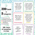 200 Safe, Trauma-Informed Conversation Starter Cards for Stronger Families - Build Support, Trust and Connection While
