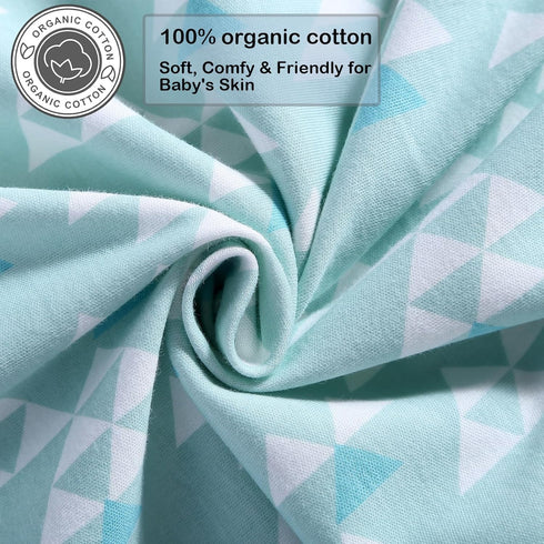 6-12 Large,100% Cotton-2-Piece Baby Swaddle,Sleep Sack Months,Adjustable WearableTransition Blanket,Miracle Swaddles