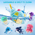 pamexin 6-12 Set 1 5 6+ Baby Toys Months, Ocean Stuffed Animals with Conch House and Sea Creatures, Rattle, Lanyard