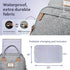 Backpack-Multifunction RUVALINO Diaper Bag Travel Baby Diaper Bag with Changing Pad, Insulated Bottle Holders