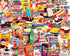 White Mountain 1000 Piece Jigsaw Puzzle - Things I Ate As A Kid Collage Puzzle