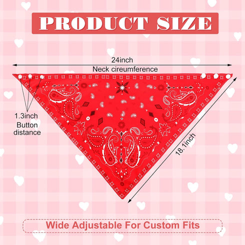 Jiuguva 8 Pack Adults Drool Bandana Bibs Paisley Soft Bibs Set Large Neutral Bibs Special Needs Bibs Set Absorbent Bibs Set for Men Women Teenagers Boys Girls 8 Colors