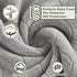 Anforlin 2-Pack 31.5 31.5 inch 0-4 Hooded Baby Towels, Baby Towels * Ultra Absorbent Soft Thick Baby Bath Essentials