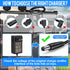 24V 6.6Ft EGK Charger for Ride On Toys Car with Cable, Supply Power Adapter for Wrangler SUV Kid Trax Dynacraft Toy Car