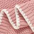 Neiwech Cozy 30x40 Inch Baby Blanket Knit Soft Lightweight Crib Stroller Nursery Receiving Swaddling Blankets