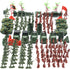 AMOR PRESENT 307 PCS Army Toys Military Set with Plastic Toy Soldiers, Figures, Accessories, Vehicles, and Aircraft
