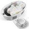 Collapsible Baby Bathtub - Large Baby Bath Tub with Thermometer & Cushion