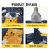 Cat Paradise Mini Diaper Bag: Waterproof Travel Tote for Baby