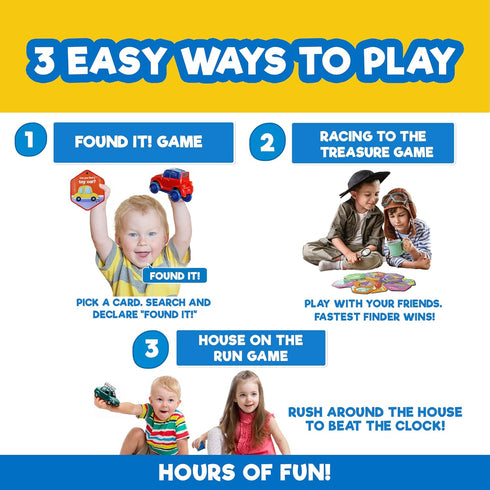 Doctor Jupiter Scavenger Hunt Toys for Ages 2-4, Birthday Gift for 2 Year Old Boys and Girls, Learning & Education Toys
