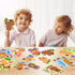 CY2SIDE 36PCS Capy Face Stickers Sheets - Cute Cartoon Animal Make a Face Stickers for School Reward, Make Your Own