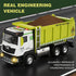Voicinlili Boys-1:40 3 4 5 6 7 8 Dump Truck Toy for Simulation Model, Educational Construction Toys with Realistic