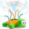 Chuchik Water Sprinkler for Kids - Backyard Spinning Turtle Toy, Summer Splashing Fun, Attaches to Garden Hose