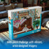 1000 Wonder Forge Piano Cat Piece Jigsaw Puzzle for Adults | Unique, Perfectly-Fitting Pieces | Fun, Vibrant Imagery |
